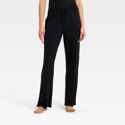 Women's Jersey Pajama Pants - Auden™ Black XS