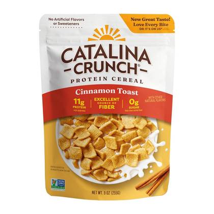 Catalina Crunch Cinnamon Toast Protein Breakfast Cereal - 9oz