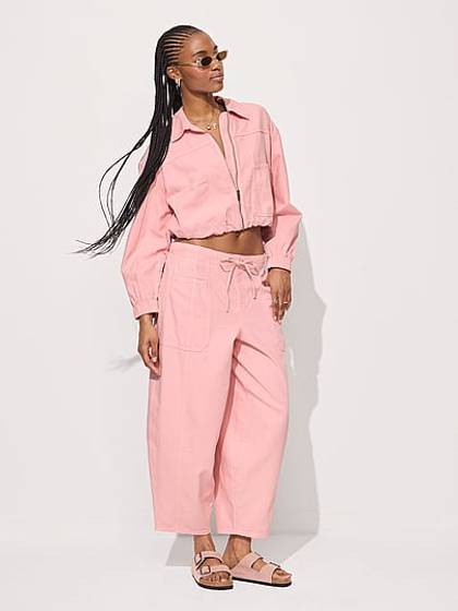 Take It Easy Pull-On Barrel Pants