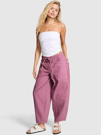 Take It Easy Pull-On Barrel Pants