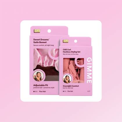 Chill Curl Heatless Styling & Satin Bonnet - Fine Hair