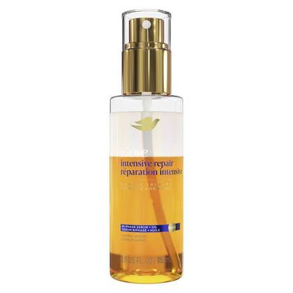 Dove Beauty Intensive Repair Bi-Phase Serum + Oil - Damage Therapy - 3.9 fl oz: For All Hair Types, Nourishing