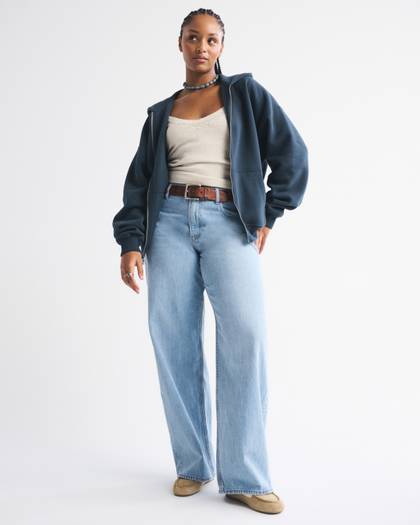 Curve Love Low Rise Ultra Loose Jean