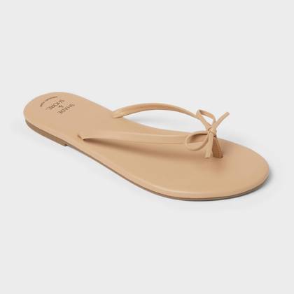 Women’s Tula Sandals with Memory Foam Insole - Shade & Shore™ Tan 5