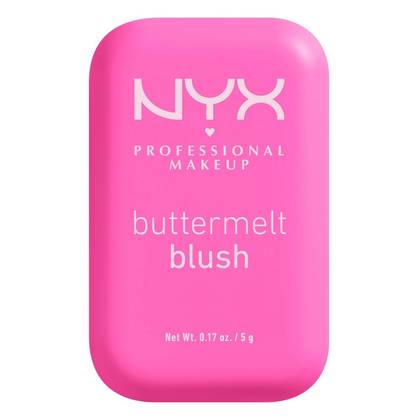 NYX Professional Makeup Buttermelt Blush - My Butta Half - 0.17oz: Semi-Matte Finish, Vegan Formula, Buildable Coverage
