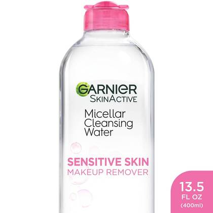 Garnier Micellar Water Hydrating Facial Cleanser & Makeup Remover - Basic Cleansing - 13.5 fl oz: For Sensitive Skin, Paraben-Free, Vegan
