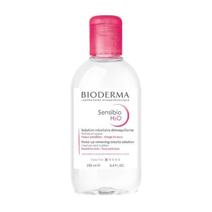Bioderma Sensibio H2O Micellar Water Makeup Remover - 8.4 fl oz: Hypoallergenic, Oil-Free, Paraben-Free, Unscented