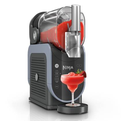 Ninja SLUSHi 88oz Professional Frozen Drink Maker with RapidChill Technology 5 Preset Programs Gray FS301