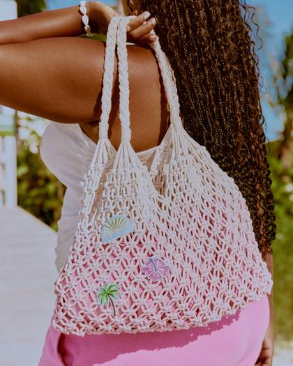 Dip Dye Beach Bag