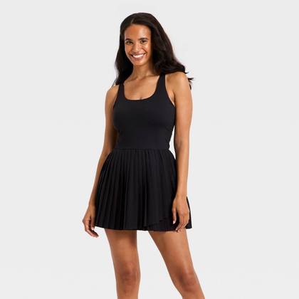 Women's Pleated Active Dress - All In Motion™ Black XS