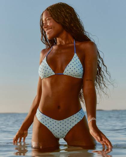 Reversible Triangle Bikini Top