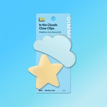 In the Clouds Claw Clips For Most Hair Types