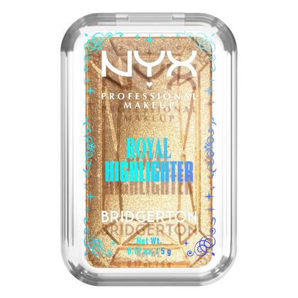 NYX Professional Makeup Bridgerton Royal Highlighter Buttermelt Highlighter - Light Gold - 0.17oz