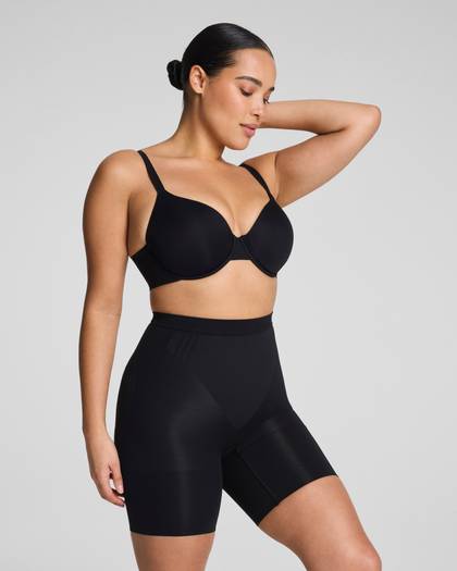SPANXsculpt™ GoFigure Mid-Thigh Short | Very Black - Black
