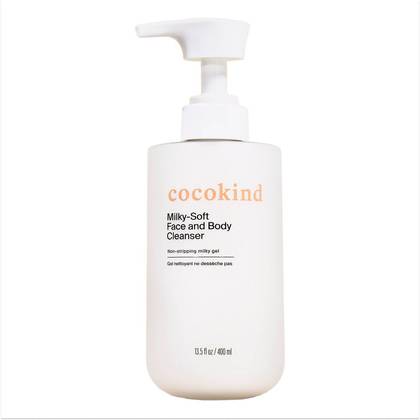 cocokind Ceramide Milk Face & Body Cleanser - 13.5 fl oz