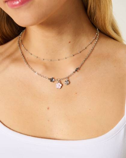 Flower Necklace 2-Pack