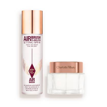 Charlotte Tilbury Charlotte's Magic Cream & Setting Spray Duo - Skincare & Makeup Kit