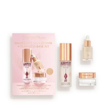 Charlotte Tilbury Immediate Skin Revival + Flawless Base Kit - Hydrate & Prime Icons Kit