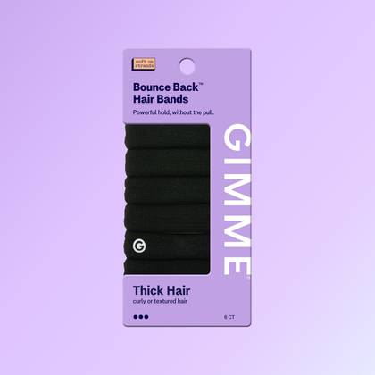 Thick Fit Hair Bands 6PC