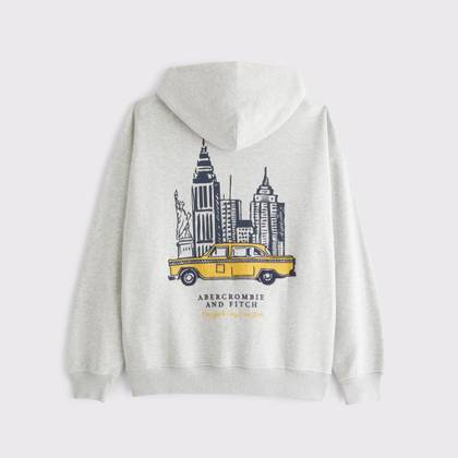 Graphic Logo Popover Hoodie