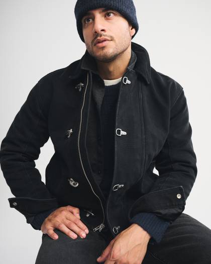 Fireman Clasp Workwear Jacket