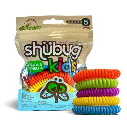 Shubug Kids Coil Bracelets 5ct