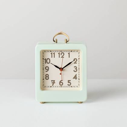 Mini Analog Table Clock Green - Hearth & Hand™ with Magnolia