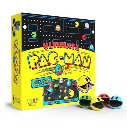 Buffalo Games: Ultimate PAC-MAN Board Game - Retro Arcade Classic! - Official Licensed
