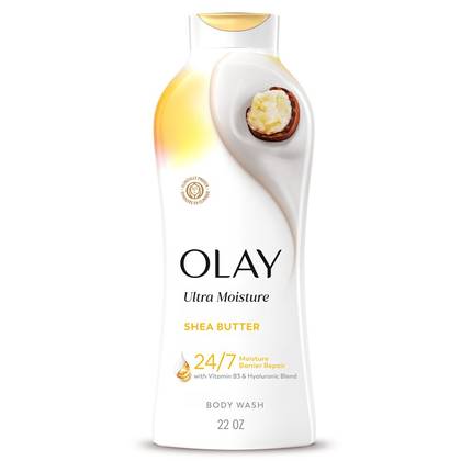 Olay Ultra Moisture Body Wash with Shea Butter - 22 fl oz: Moisturizing, For Normal & Dry Skin, Liquid Formula