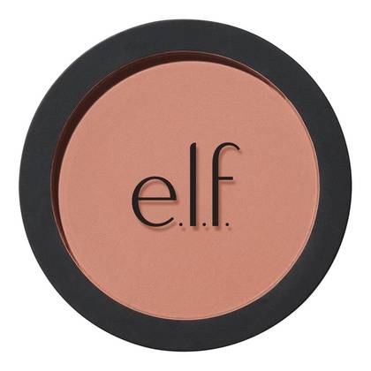 e.l.f. Primer-Infused Matte Blush - Always Rosy - 0.35oz: Paraben-Free, Cheek Application, Brightening, Medium Coverage