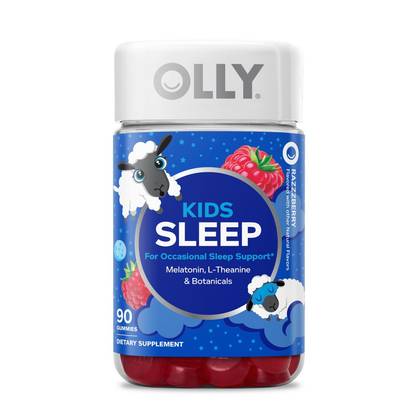 OLLY Kids Sleep Multivitamins Gummies - Razzzberry - 90ct