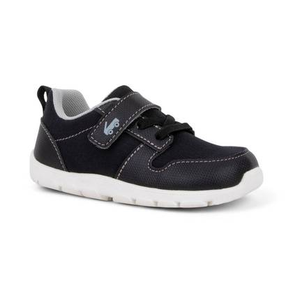 See Kai Run Basics Toddler Tenny Sneakers - Black 4T: Machine Washable, Hook and Loop Closure