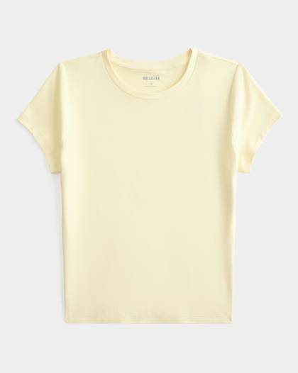 Seamless Fabric Crew Baby Tee