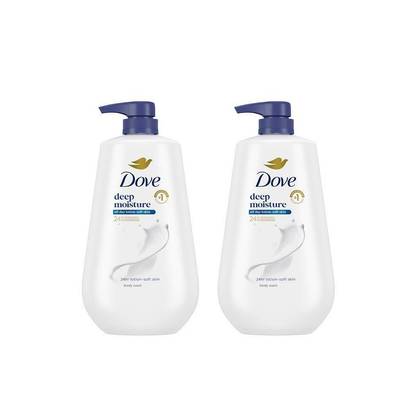 Dove Beauty 2 Pack/30.6 fl oz Each Deep Moisture Body Washes