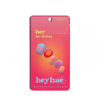 Heyhae Gel Nail Wrap - Hey So Sigma - 28pc