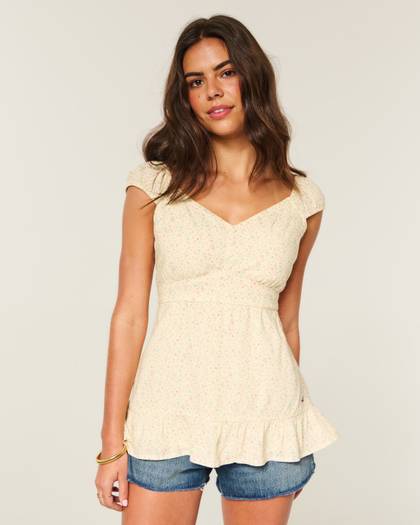 Curvy Babydoll Icon Top
