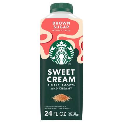 Starbucks Creamer Dairy Sweet Cream Brown Sugar - 24 fl oz