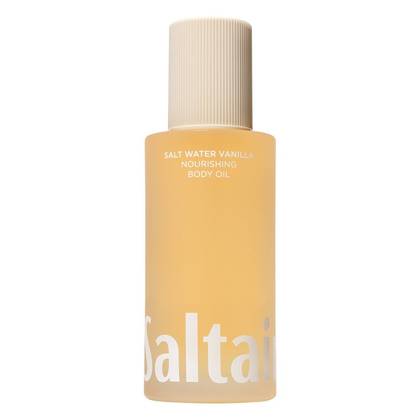 Saltair Nourishing Body Oil for Dewy and Glowing Skin - Salt Water Vanilla - 4 fl oz: Glass Bottle, Normal to Dry Skin