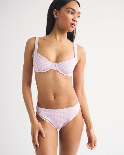 Reversible Mid Rise High-Leg Moderate Bottom
