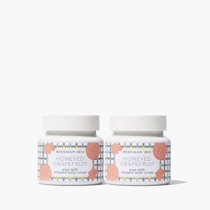 Honeyed Grapefruit Whipped Body Cream Set of 2