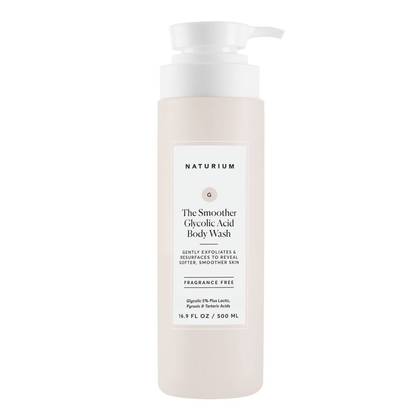 Naturium The Smoother Glycolic Acid Exfoliating Body Wash - 16.9 fl oz: Suitable for Oily, Combination, Sensitive Skin, Liquid Form