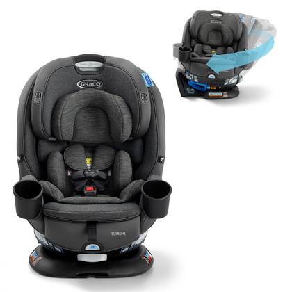 Graco Turn2Me 3-in-1 Rotating Convertible Car Seat - Manchester: 30lb Product Weight, Rear Facing From 4lb