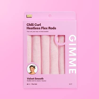 Chill Curl Heatless Styling Flex Rods for Fine Hair - 6 Count