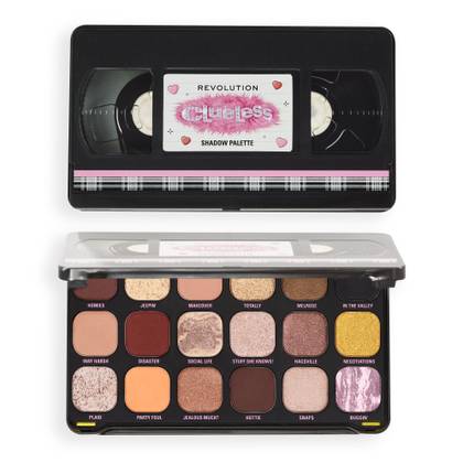 Revolution X Clueless Forever Flawless VHS Tape Palette
