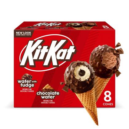 Kit-Kat Ice Cream Cone - 8ct/36.8 fl oz