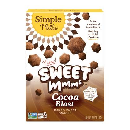 Simple Mills Cookies Sweet Mmms Cocoa Crunch - 4oz