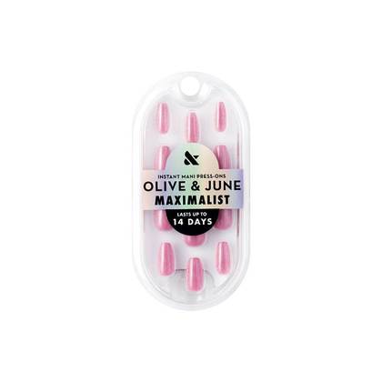 Olive & June Press-On Fake Nails - Rose Velvet - 42ct