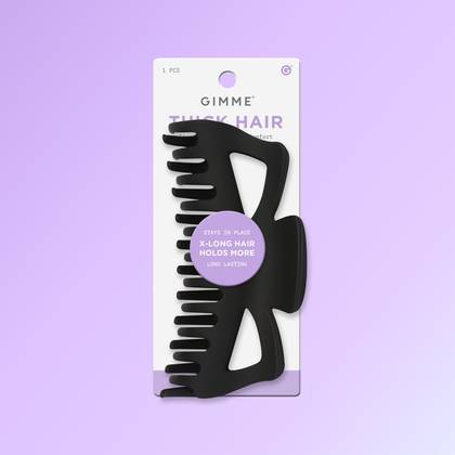 Extra Grip Claw Clip - Black