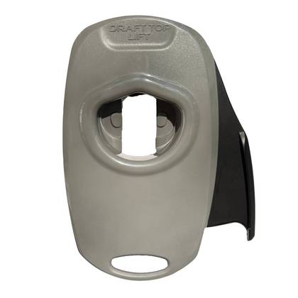 Draft Top Topless Beverage Can Opener Gray
