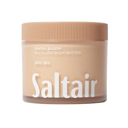 Saltair Multi-Lipid Replenishing Body Butter - Santal Bloom - 10oz: Moisturizing, Whole Body, Normal to Dry Skin